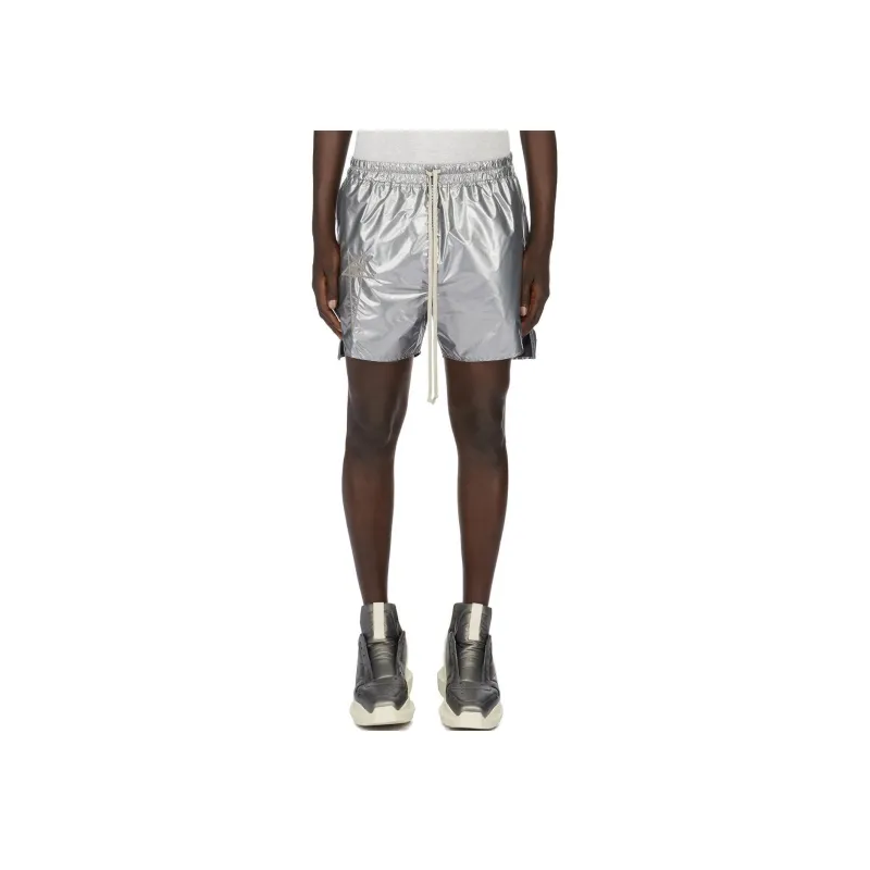 RICK OWENS X Champion X Champion Logo embroidery Shorts-0