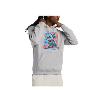 New Balance Shohei Two Swords Hoodie Sweatshirt Men's Gray