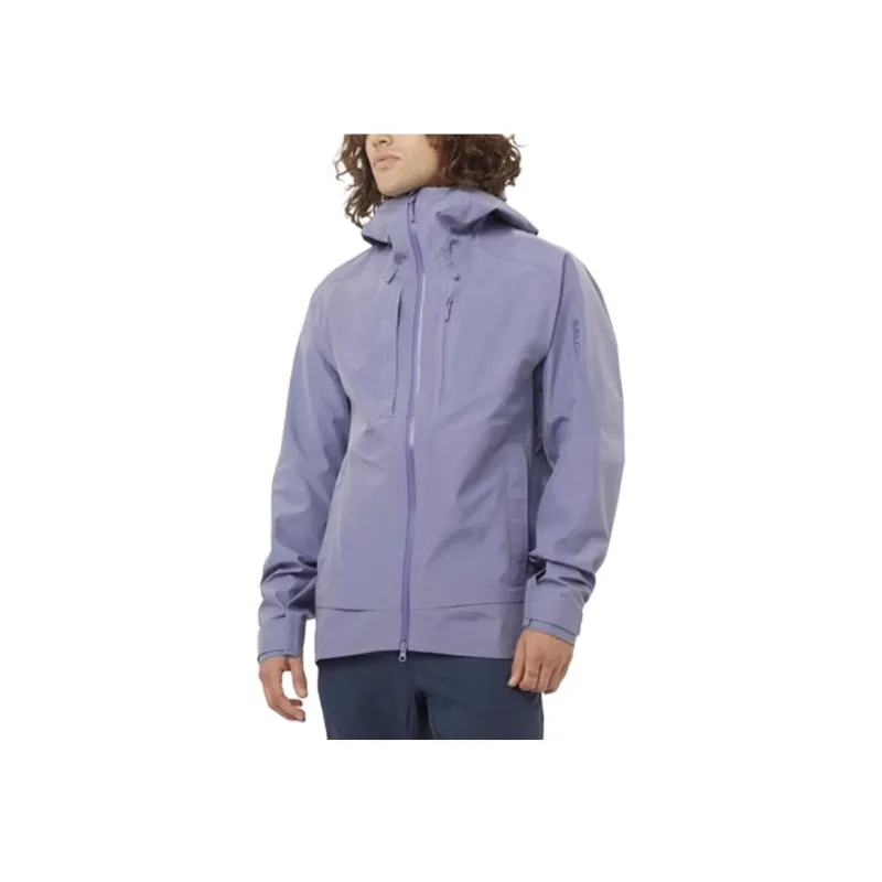 SALOMON OUTLINEGore Te SS25 Jacket Men's Iris Purple-1