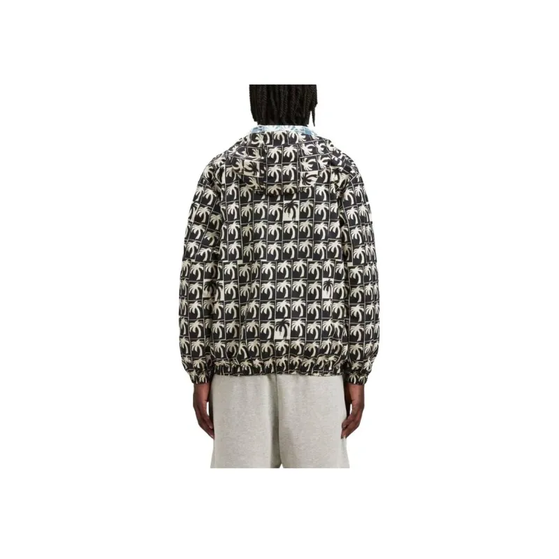 PALM ANGELS Palm Printed Zipped Jacket-4