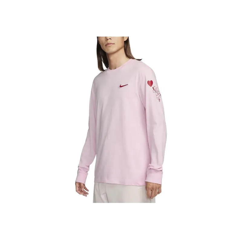 Nike Valentine's Day Collection T Shirts Men Foam Pink-2