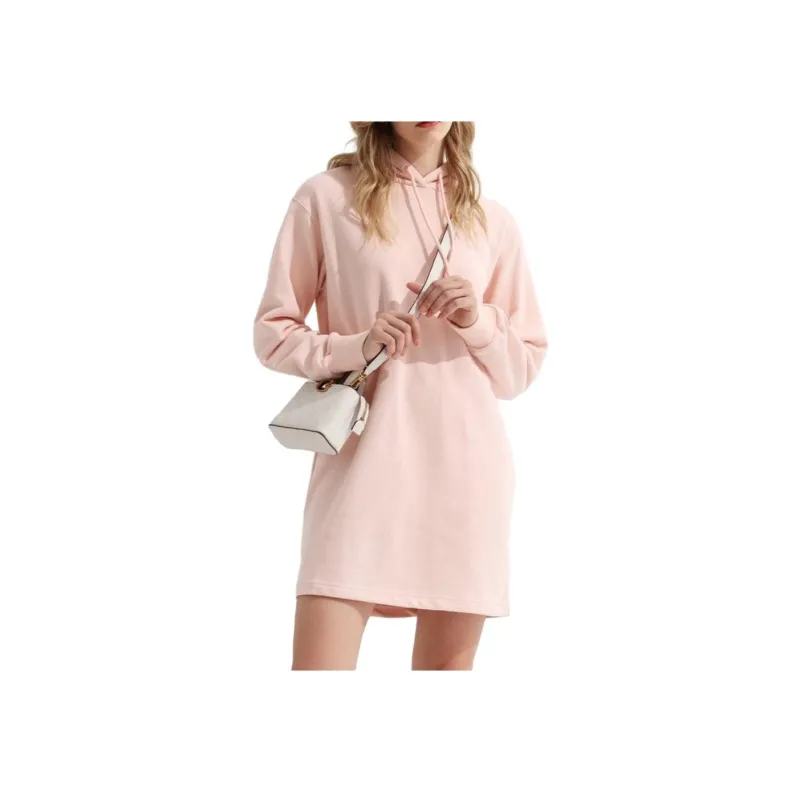 GUESS Long Sleeved Dresses Women's Pink-5