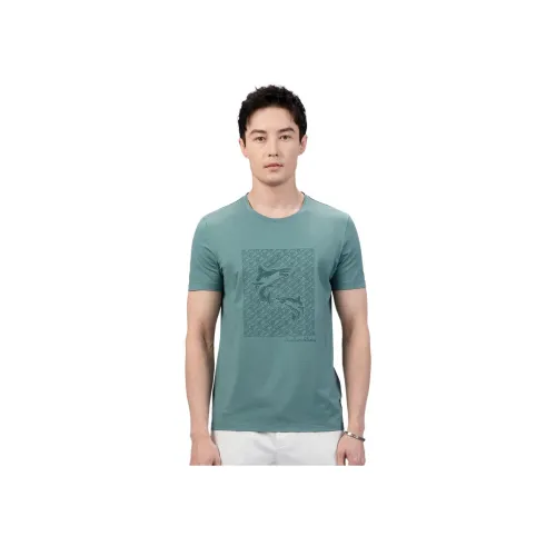 GOOD LUCK GLADIUS 에메랄드 그린 남성 티셔츠