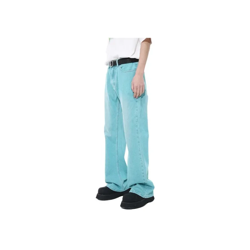 Voguo Relay Jeans Unisex Bamboo Leaf Cyan-2