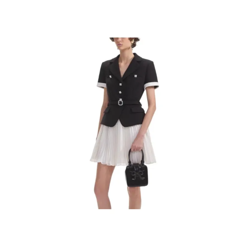 Self-portrait V-neck Midi Dress-1