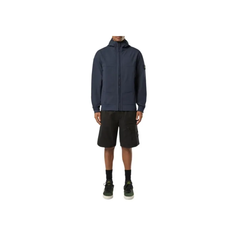 STONE ISLAND Zip Up Hooded Jacket-2