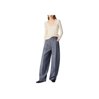 Bottega Veneta SS25 Jeans Women's Blue