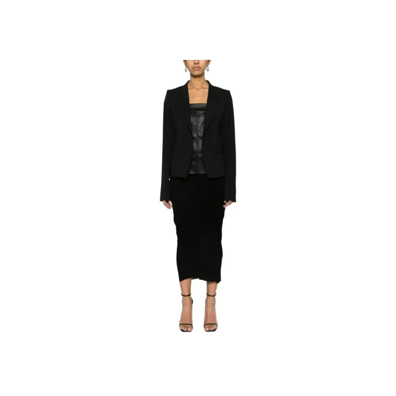RICK OWENS Single breasted Blazer-1