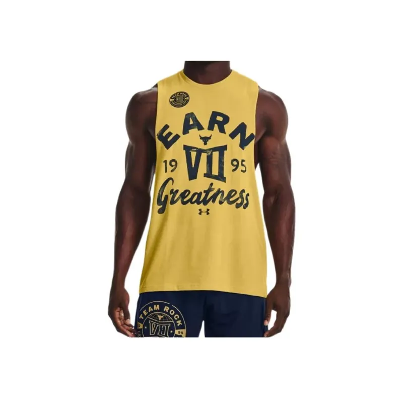 Under Armour Project Basketball Jerseys Men's Yellow-2