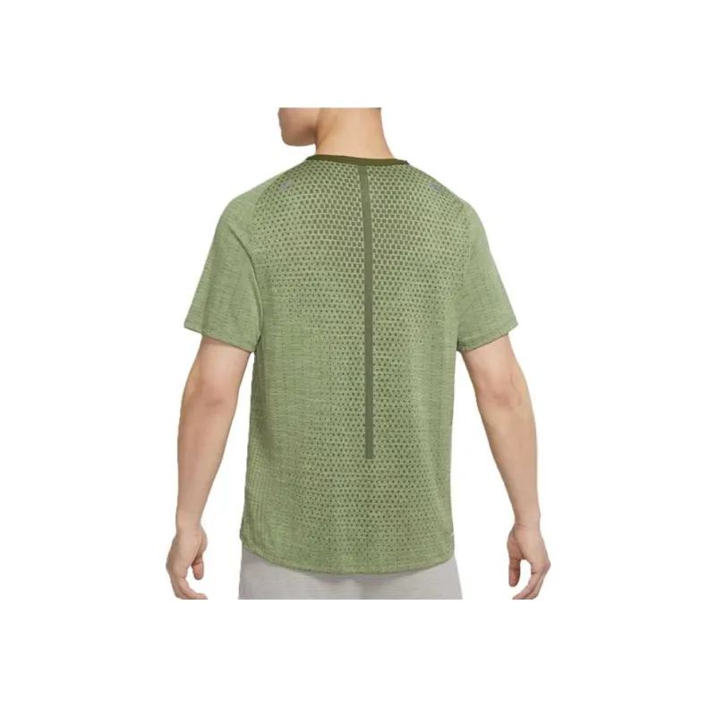 Nike AS M NK DFADV TECHKNIT ULTRA S T Shirt Men's Green-1