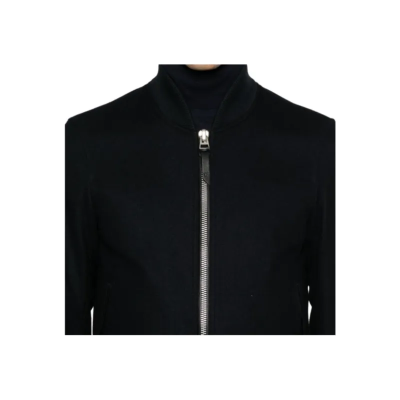 TOM FORD Wool Felt Bomber Jacket-8