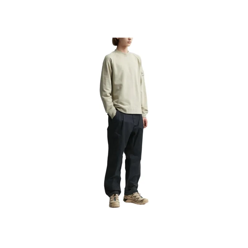STONE ISLAND Logo Patch Crewneck Sweatshirt-4