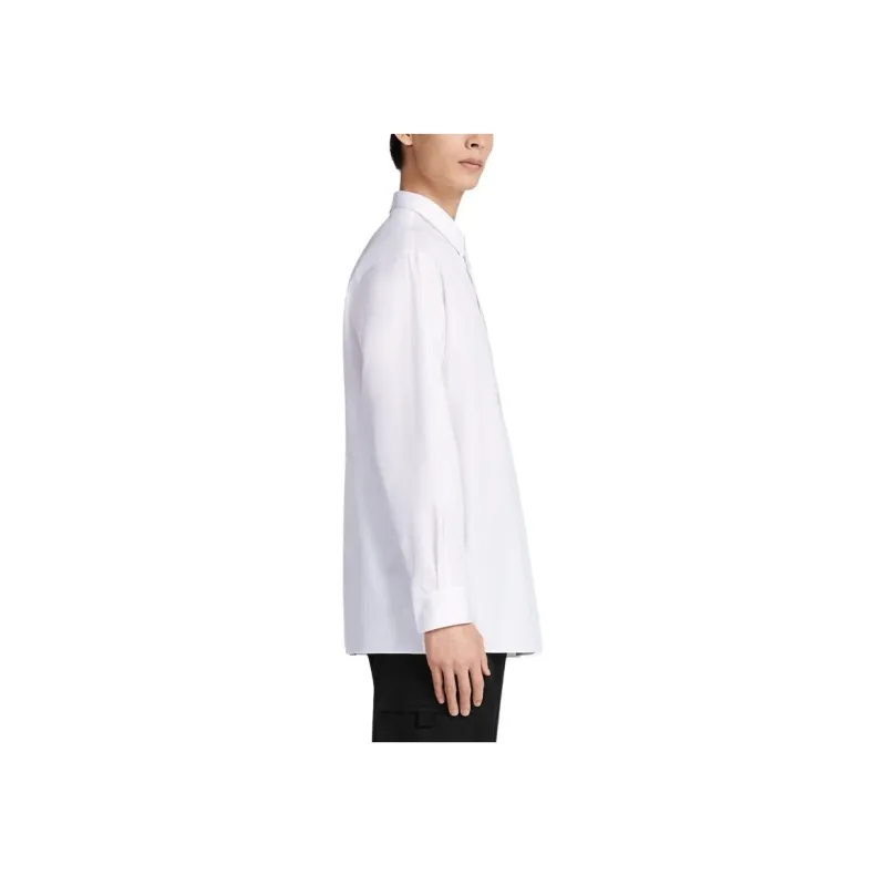 DIOR Homme Graphic Print Long Sleeved Shirt-2