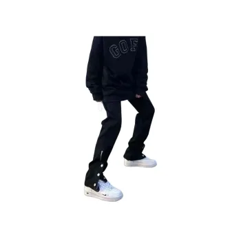MGXEK Jeans Unisex Black