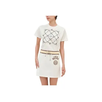 HERMES FW23 Casual Short Skirts Women's White