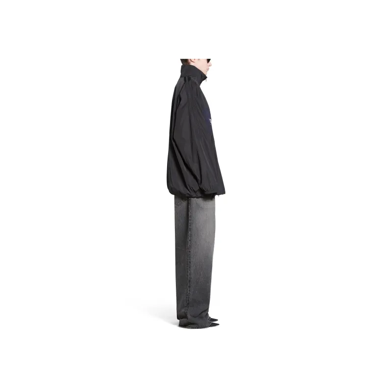 Balenciaga Logo Zip Up Jacket-6