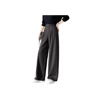Mo Han Yi Mei Casual Pants Women's Dark Gray