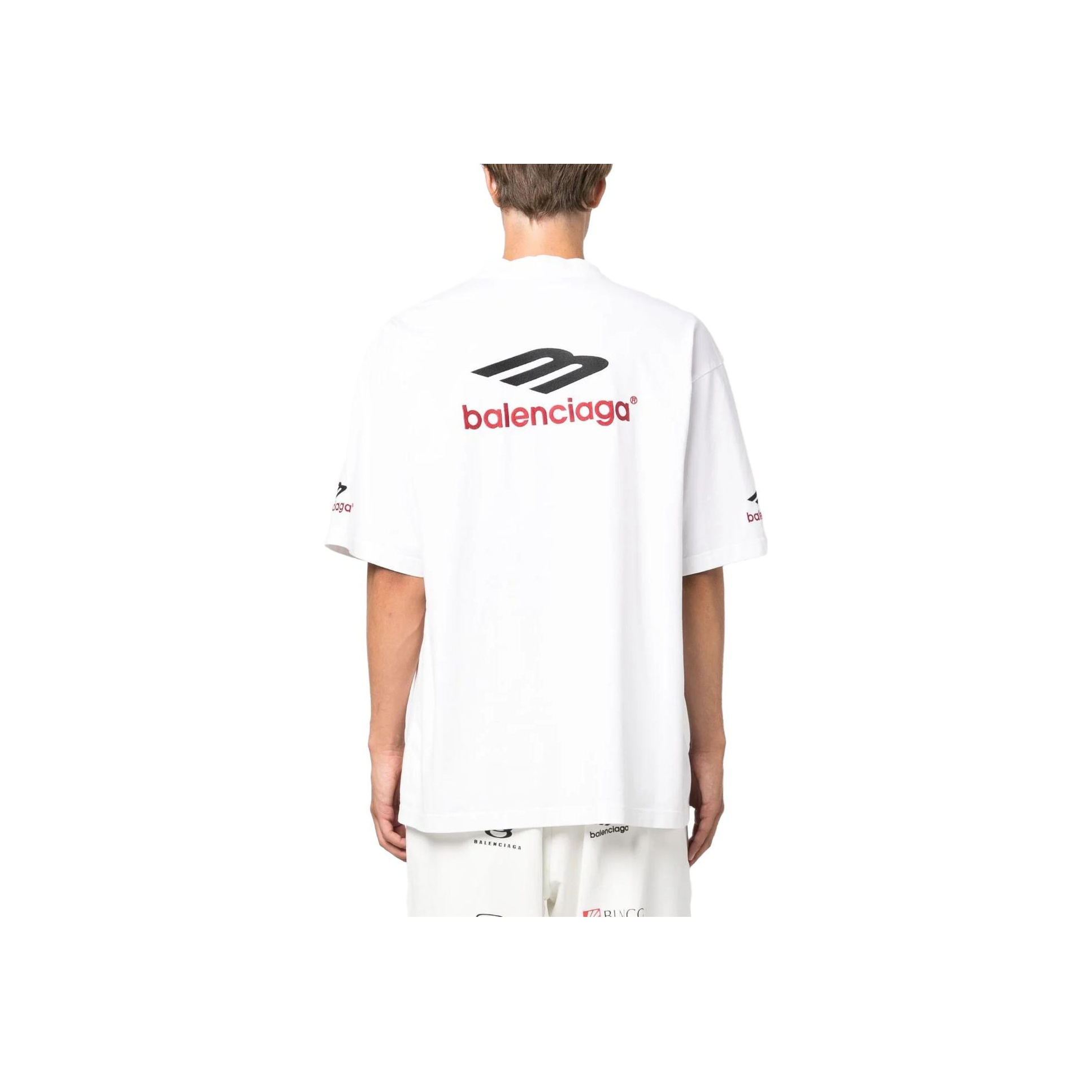 Balenciaga 3B Sports Icon T Shirt Loose Fit Style Unisex