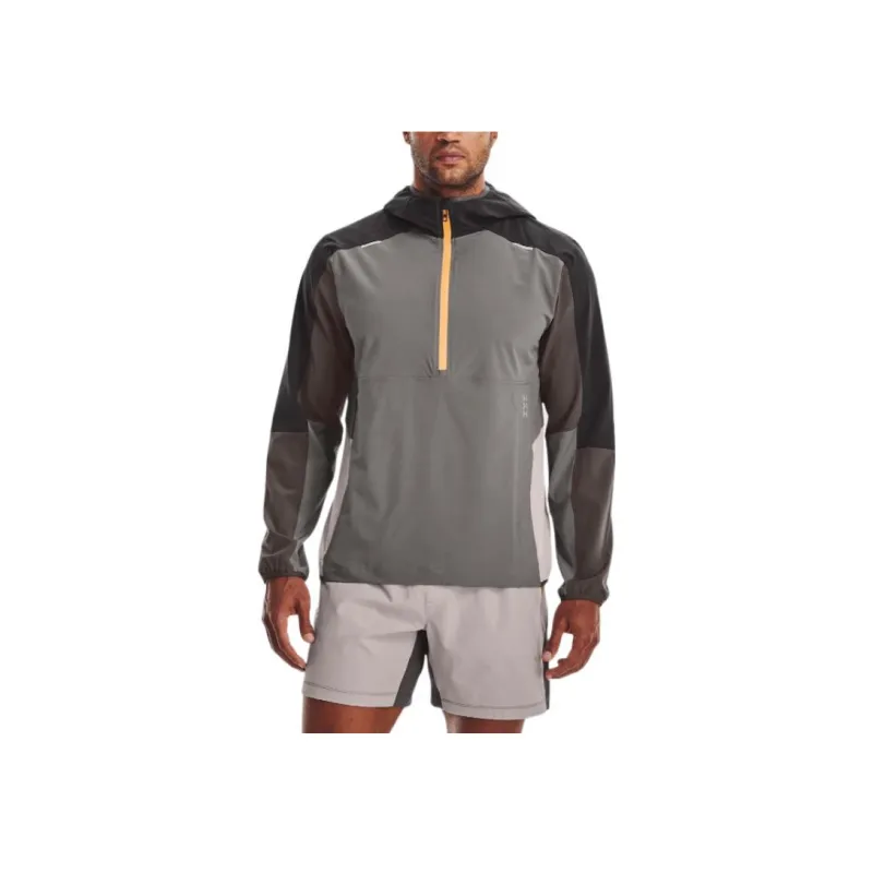Under Armour Sweatshirt Men's Cinder Jade Gray-4