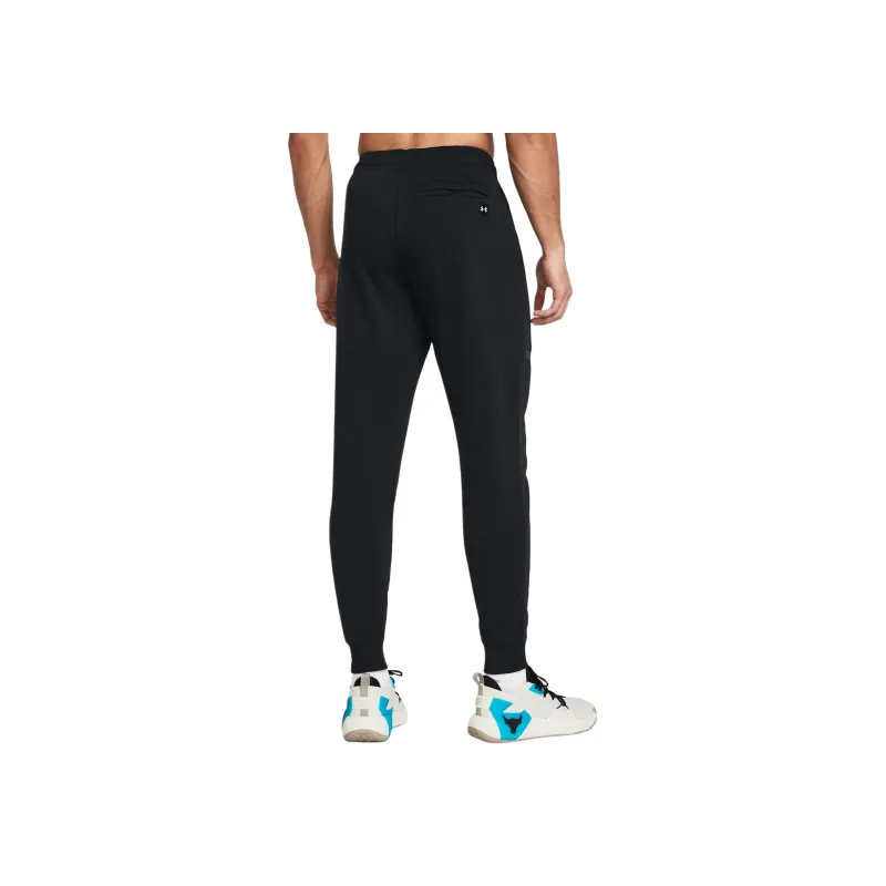 Under Armour UA Project Rock Rival Knitted Sweatpants Men's Black-1