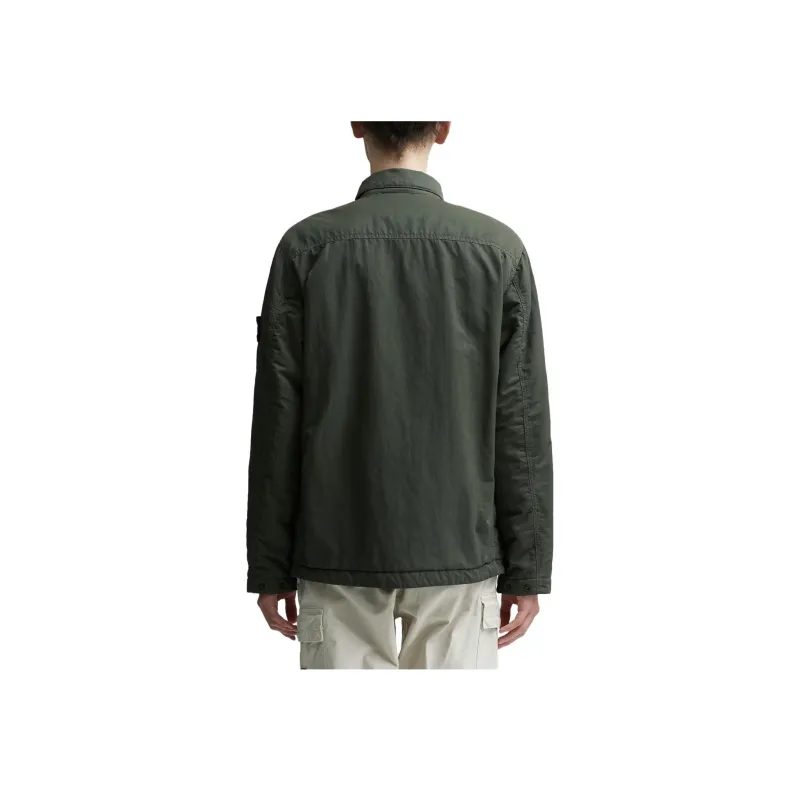 STONE ISLAND Jackets Men Olive Green-3