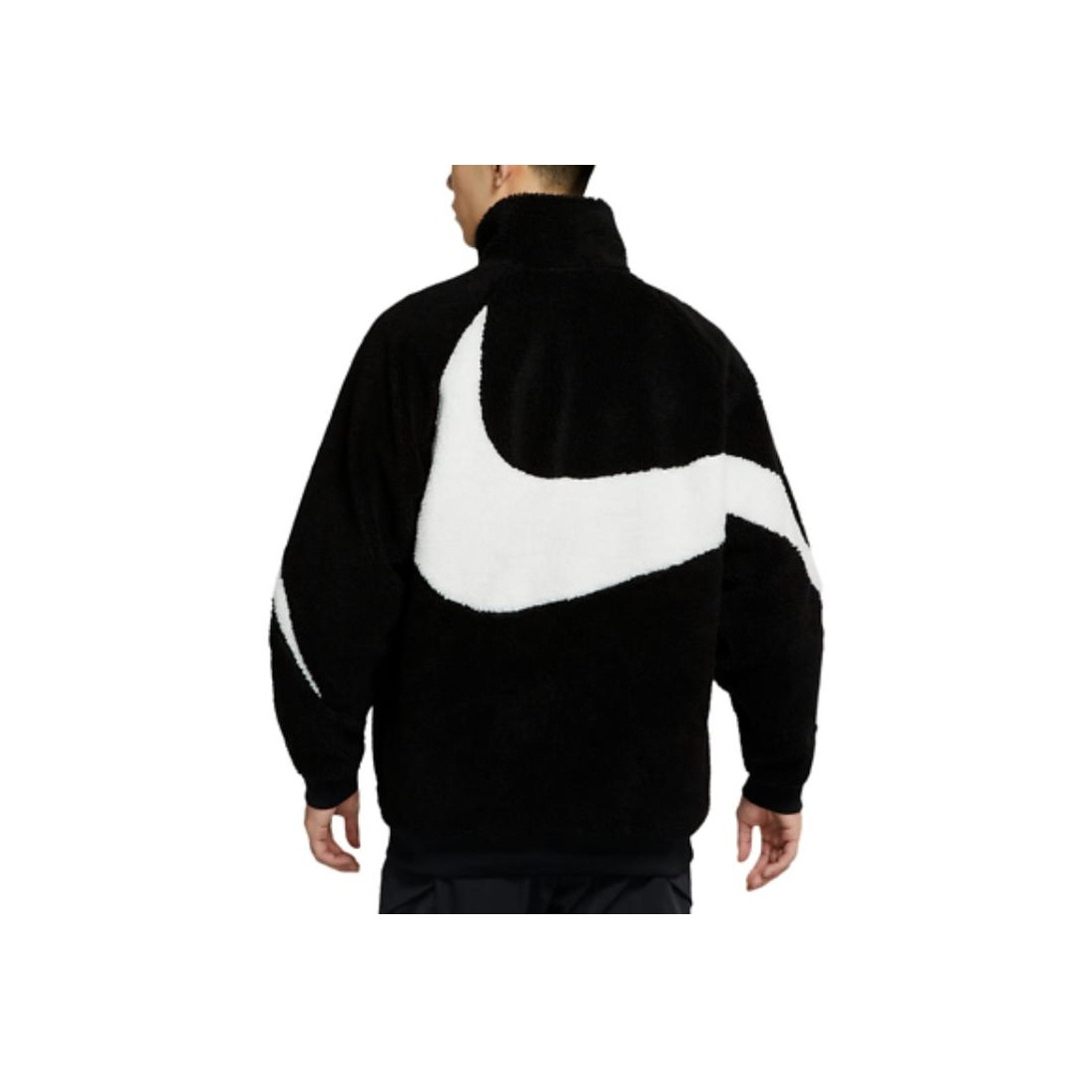 kokoです。 Nike Big Swoosh Reversible Boa Jacket Asia Sizing - POIZON