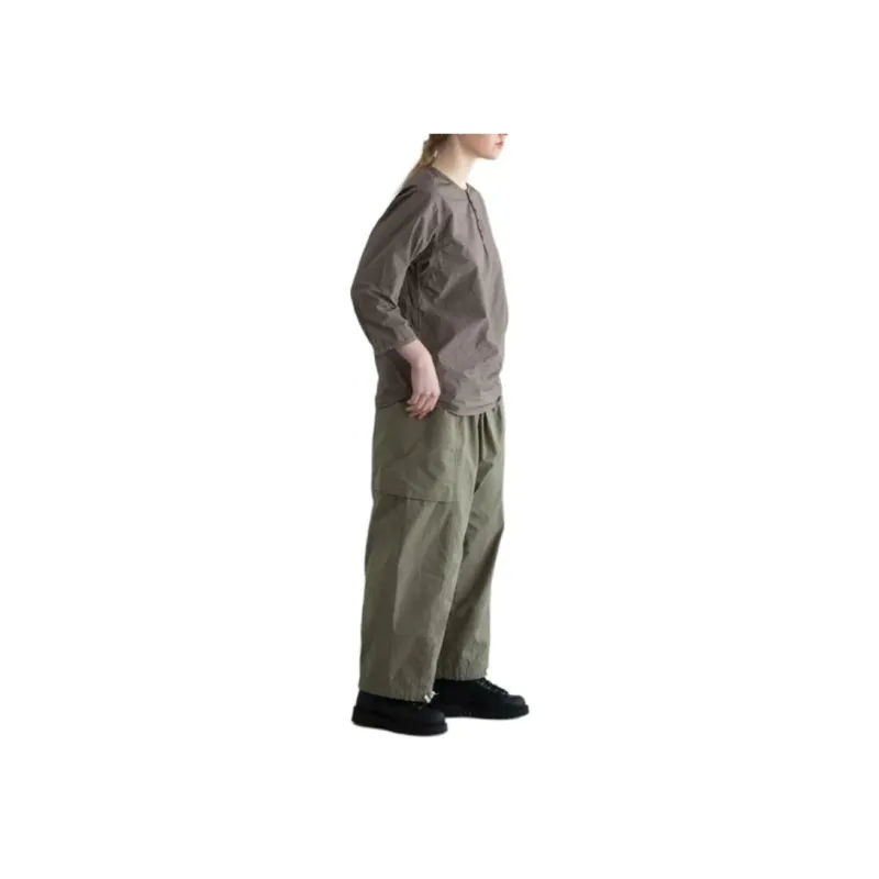 GARAGE Casual Pants Unisex Khaki-2