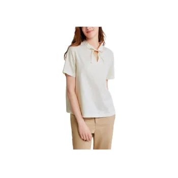 AIGLE SS24 Shirt Women's Pink White