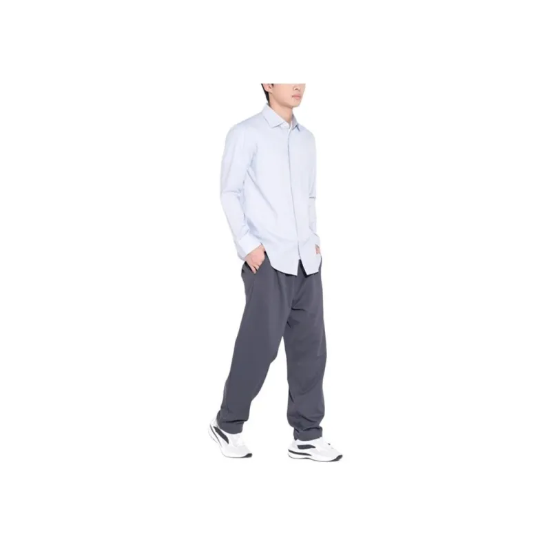 UNIQLO AIRism Mesh Series Casual Pants Unisex Dark Gray-1