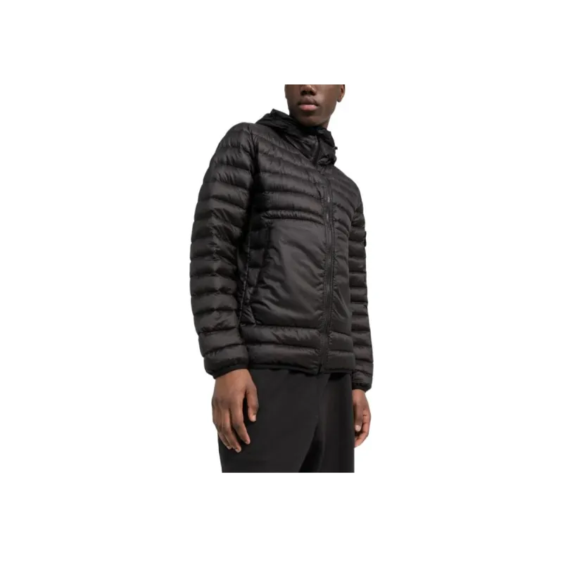 STONE ISLAND Down Jacket Men's Black-2