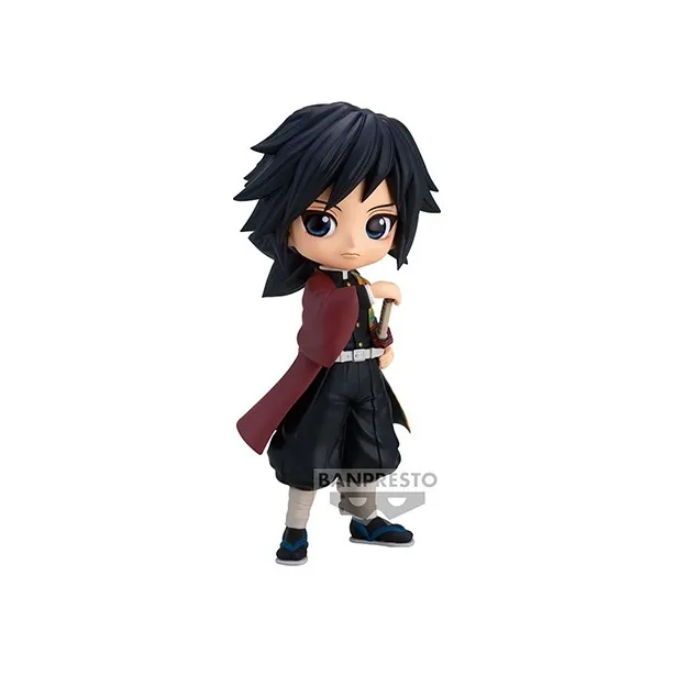 BANPRESTO Demon Slayer Kimetsu No Yaiba Characters Eyewear Factory Q Posket Giyu Tomioka Model A Bonus Gifts-0
