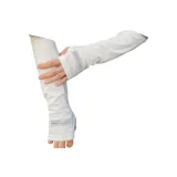 White Long-Label Sleeve Covers