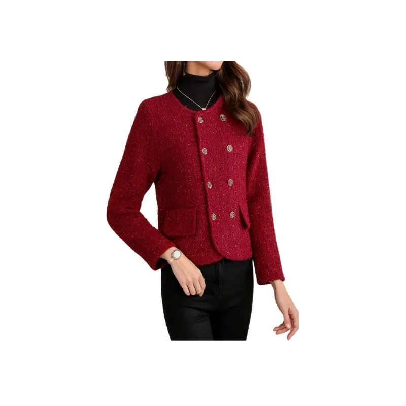 Mapping Cropped Coats Women's-0