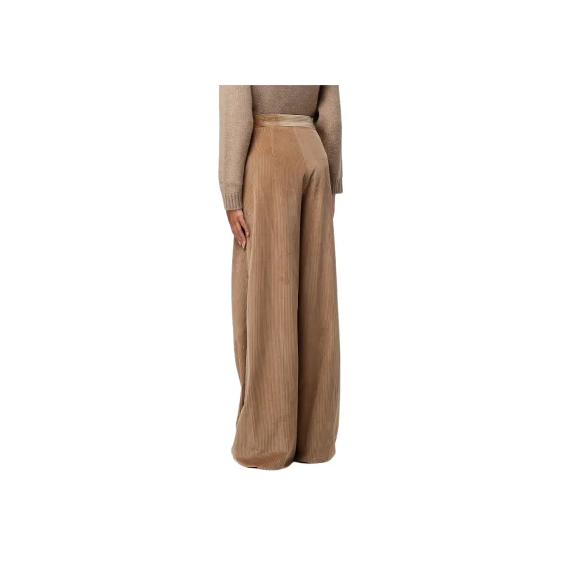 MaxMara High Waist Wide Leg Trousers-2