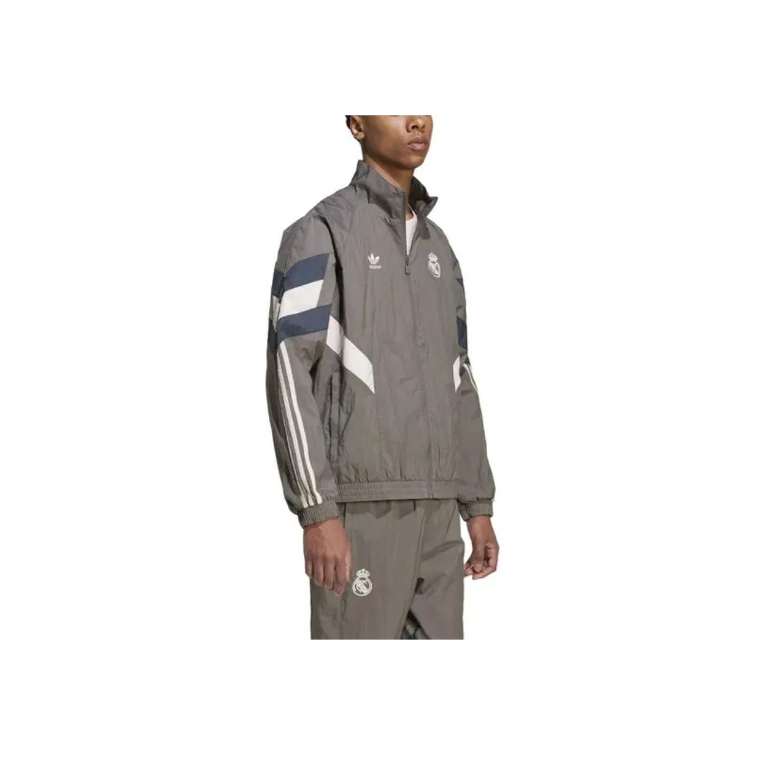 adidas Originals Real Madrid Track Top - Charcoal/Dark Grey