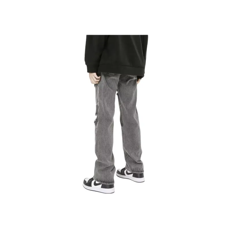 MGXEK Jeans Unisex Black-5