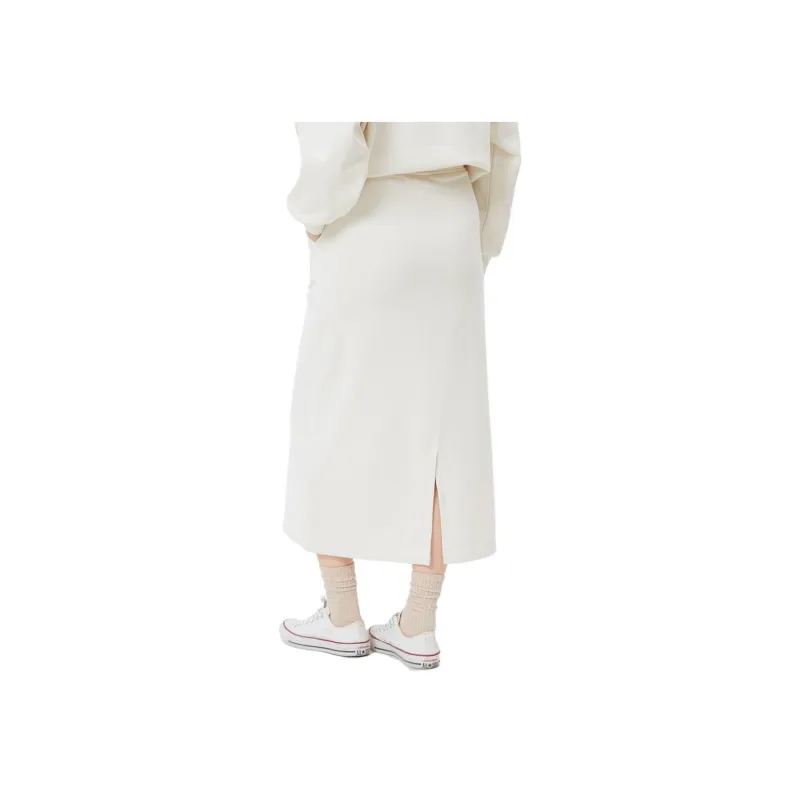 GAP Casual Long Skirts Women's Gray White-3