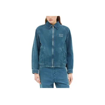 MIU MIU Washed Corduroy Jacket Azzurro