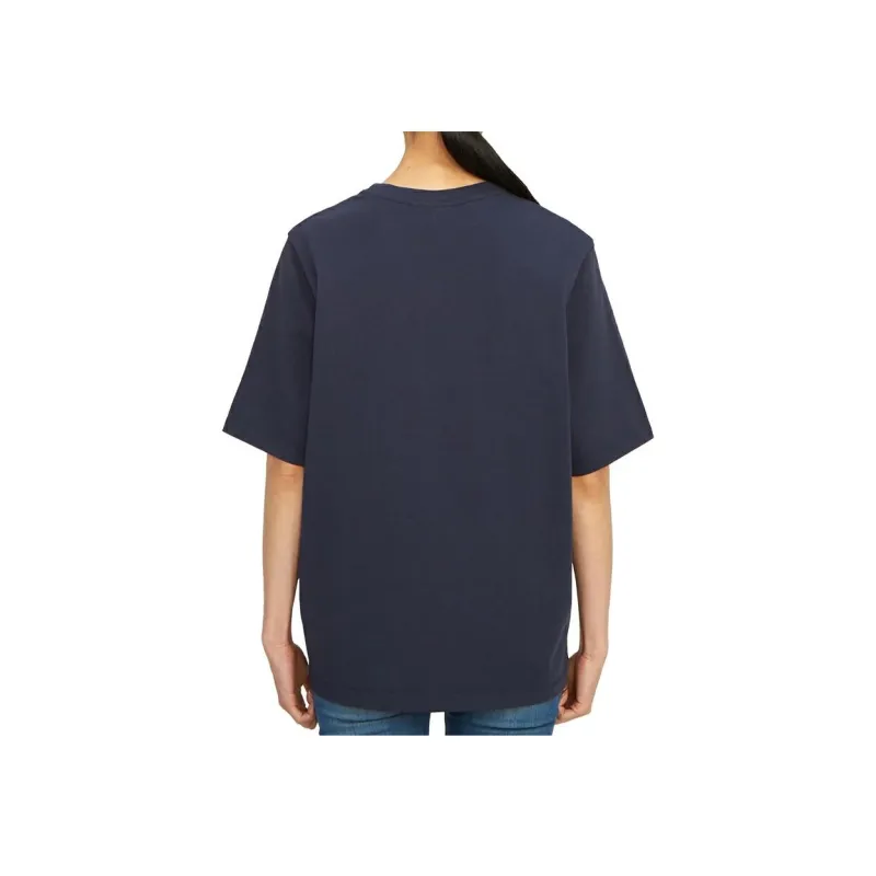 Maison Kitsune Logo Printed Crewneck T Shirt-4