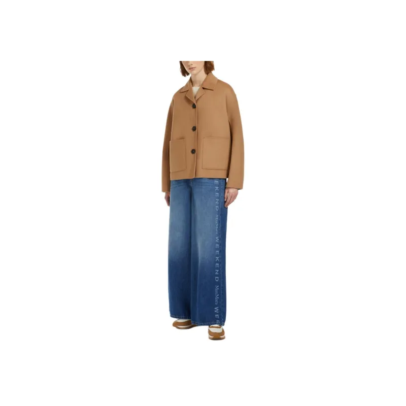 WEEKEND MaxMara Sale Single Breasted Long Sleeved Jacket-4