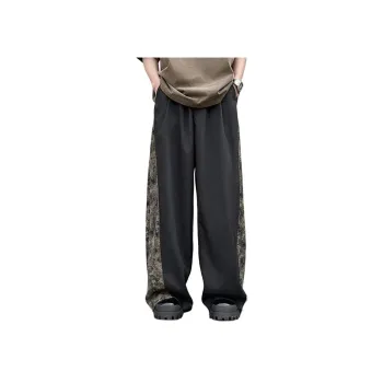OPMO Suit Trousers Unisex Black
