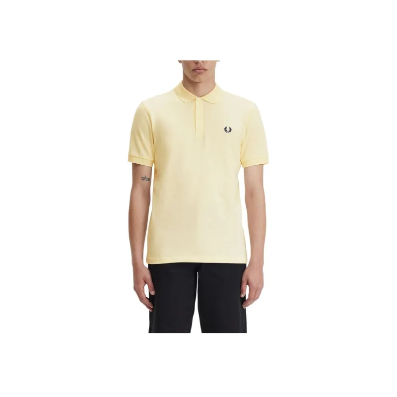 FRED PERRY Polo Shirt Men's Cream-2