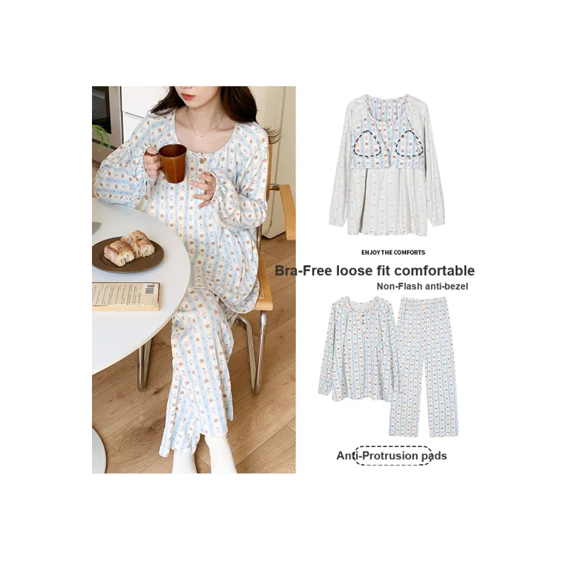 Ta Yan Pajama Set Women's Light Blue-1