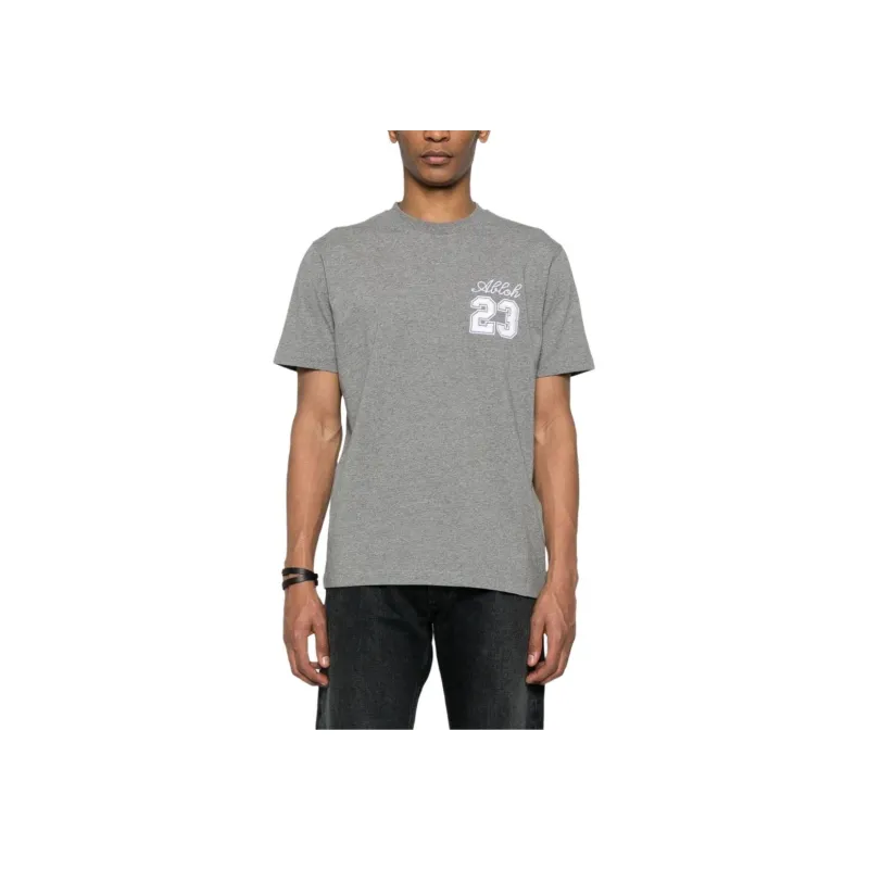 OFF-WHITE Embroidered-logo Cotton T-shirt-1