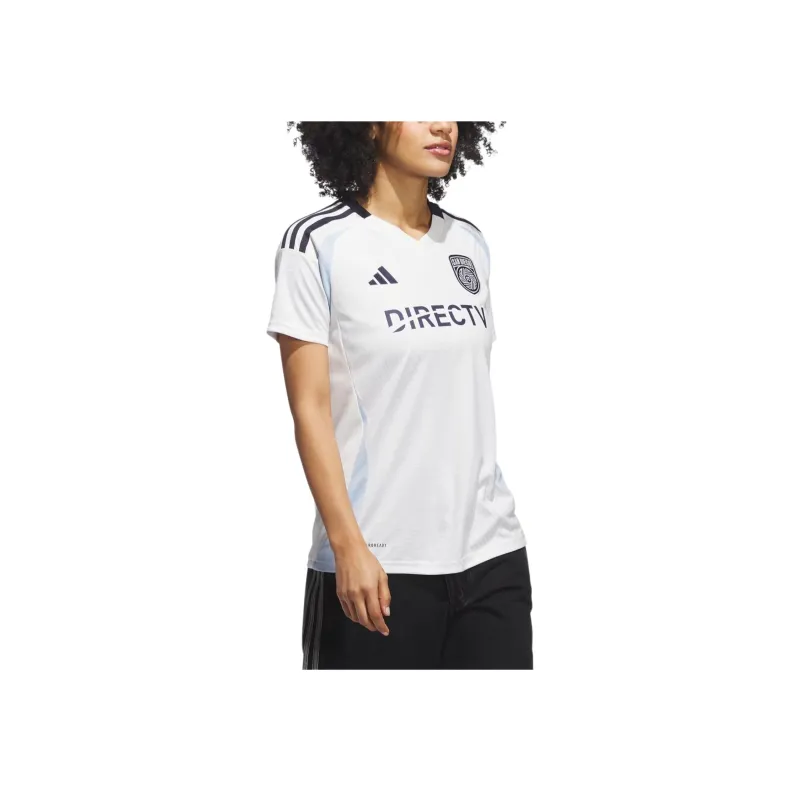 Adidas Women's San Diego Fc 25/26 Away Jersey Core White/Mls Sdi 3pp-3