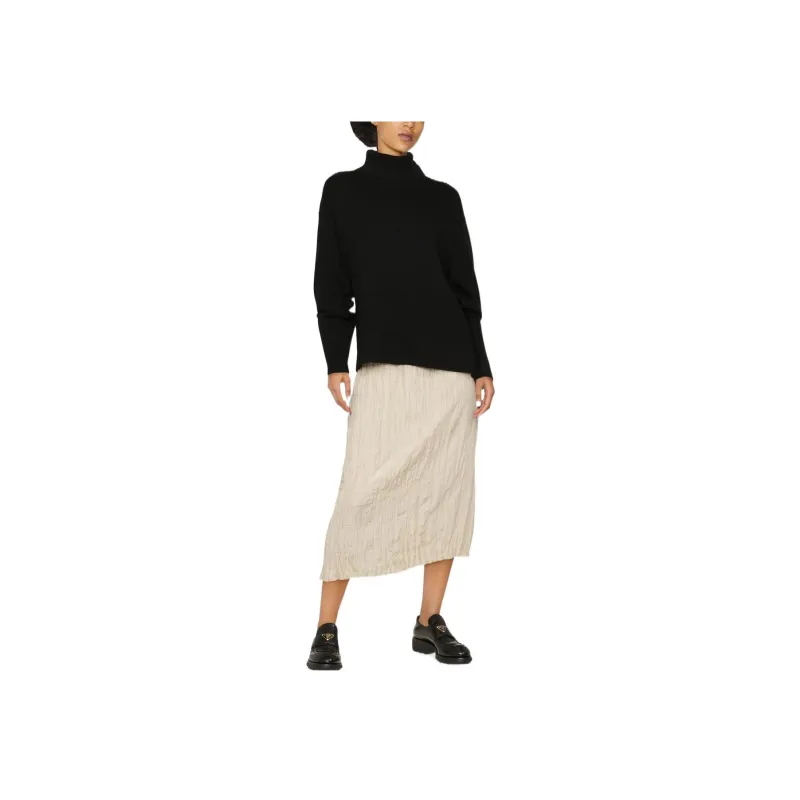 Toteme FW22 Loose Fit Sweater Women's Black-1