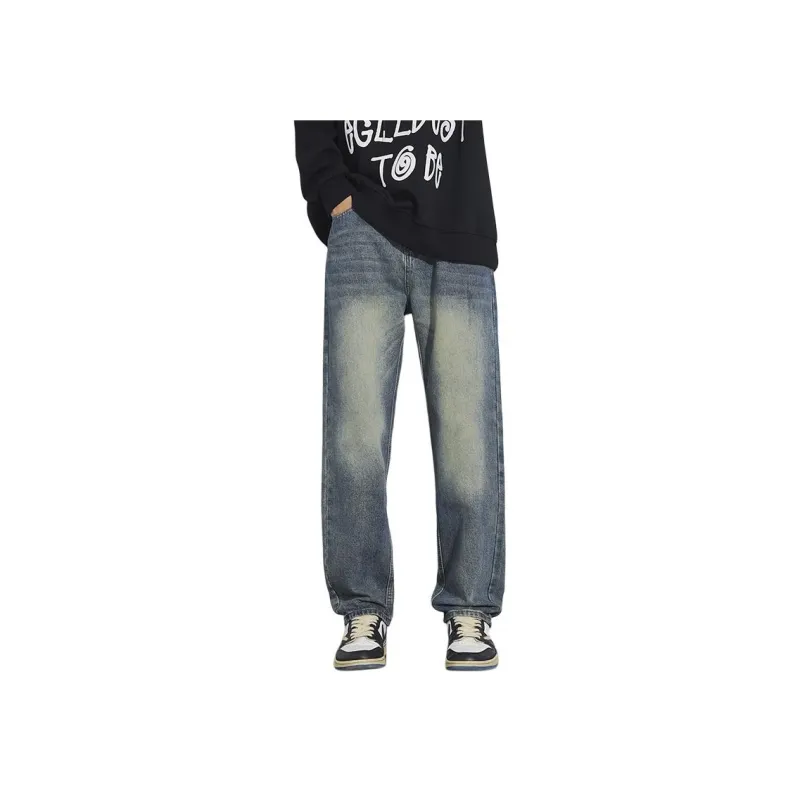 IJRJ Jeans Unisex Vintage Blue-2