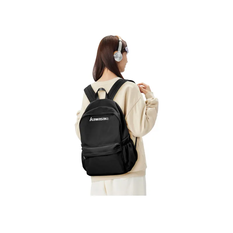 Kawasaki Fabric Backpack Unisex Green/Khaki/Black-6