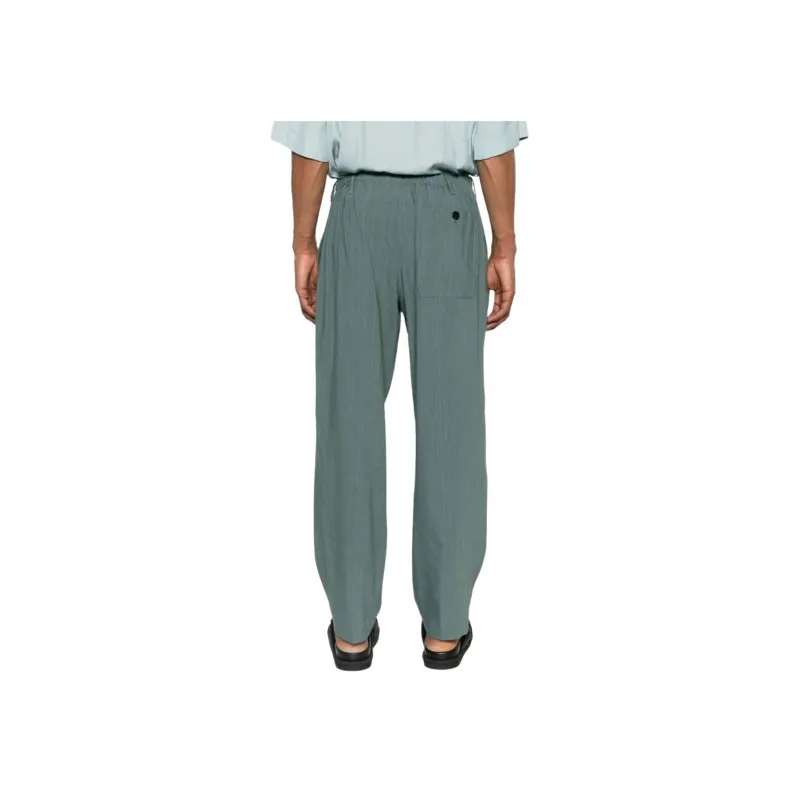 DRIES VAN NOTEN Drawstring Straight Leg Pants-1