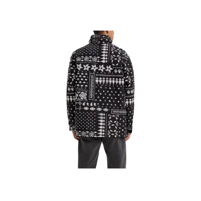 Levis Jackets Men Black-3